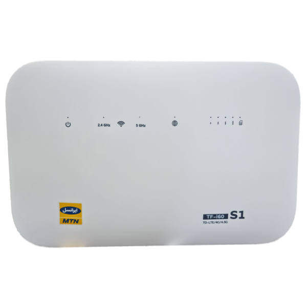 مودم 4G/TD-LTE ایرانسل مدل TF-i60 S1 به همراه سیم کارت و 400 گیگ اینترنت یک ساله