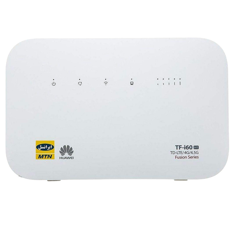 مودم 4G/TD-LTE ایرانسل مدل tfi60 s1 به همراه سیم کارت دائمی و 20 گیگابایت اینترنت یک ماهه