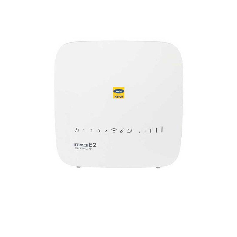 مودم 4G ایرانسل مدل FDi40 E2 به همراه 400 گیگ اینترنت یکساله و سیمکارت هدیه