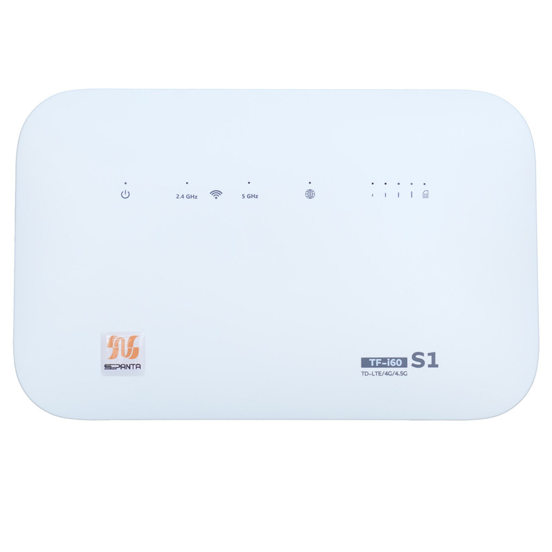 مودم 4G/TD-LTE سپنتا مدل TF-i60 S1به همراه سیم کارت و 200 گیگابایت اینترنت سه ماهه