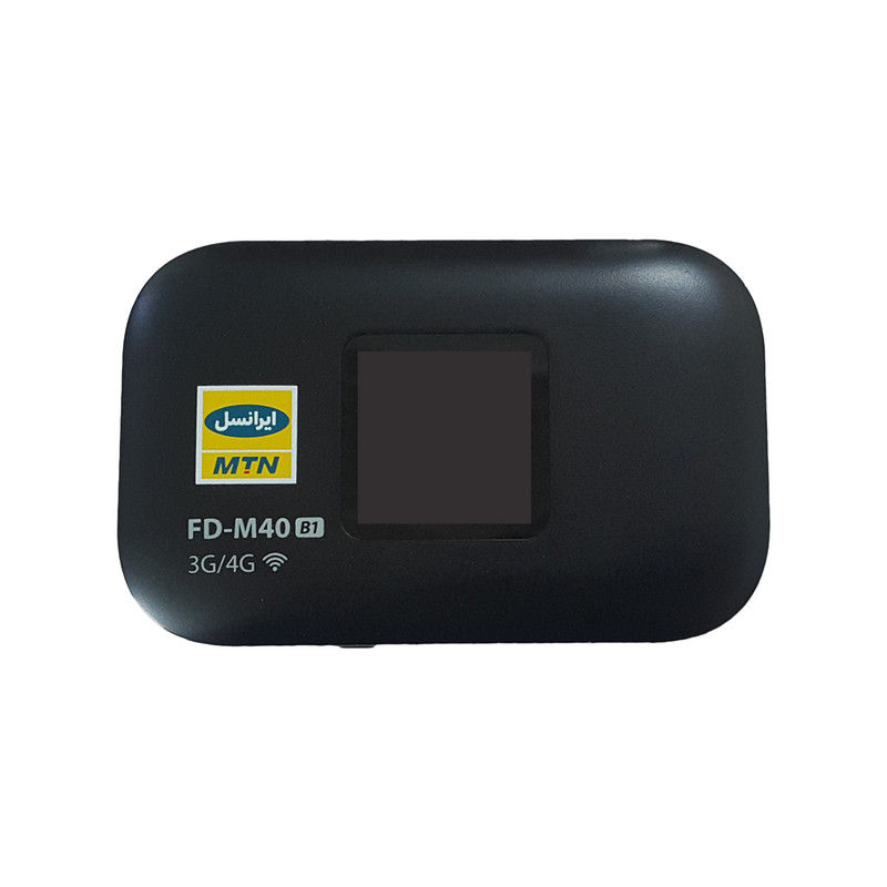 مودم 3G/4G قابل حمل ایرانسل مدل FD-M40 B1 به همراه 85 گیگابایت اینترنت یک ساله و 60 گیگابایت اینترنت 6 ماهه و 1 عدد سیم کارت دائمی طلایی
