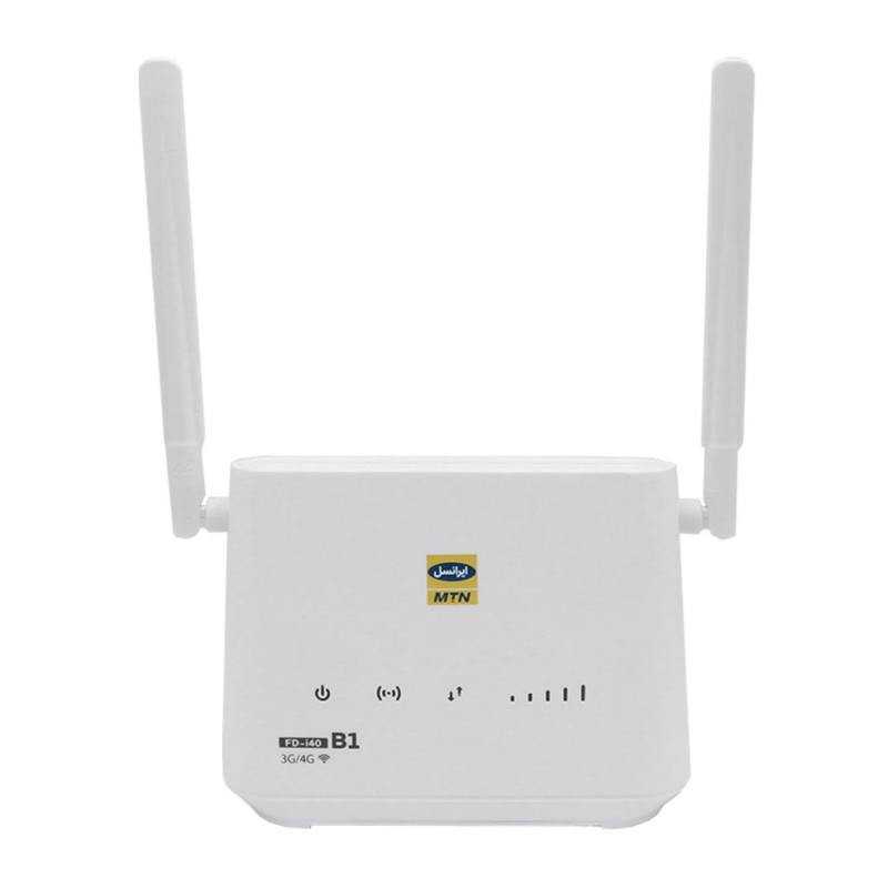 مودم 3G/4G ایرانسل مدل FD-i40 B1 به همراه سیم کارت 4g و 100 گیگابایت اینترنت شش ماهه