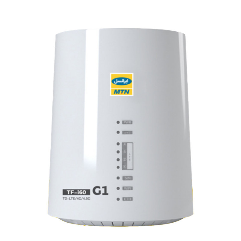 مودم 4G/TDLTE ایرانسل مدل TF-i60 G1 به همراه 400 گیگ اینترنت 6 ماهه و یک سیم کارت دائمی ایرانسل