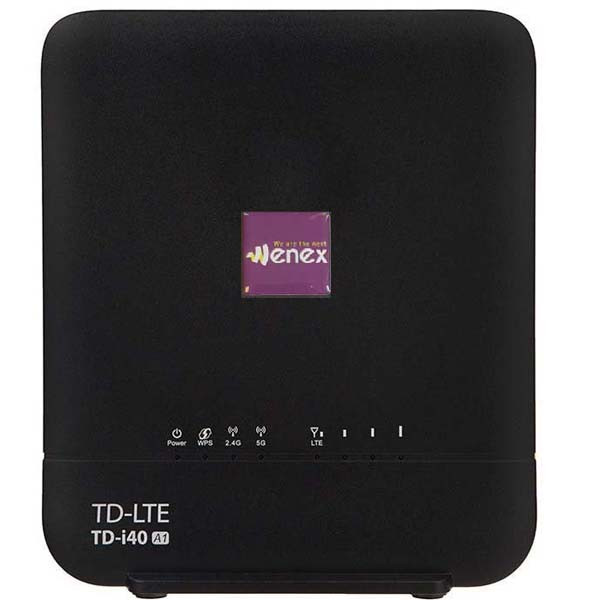 مودم TD-LTE وینکس مدل TD-i40به همراه 30گیگابایت اینترنت سه ماهه