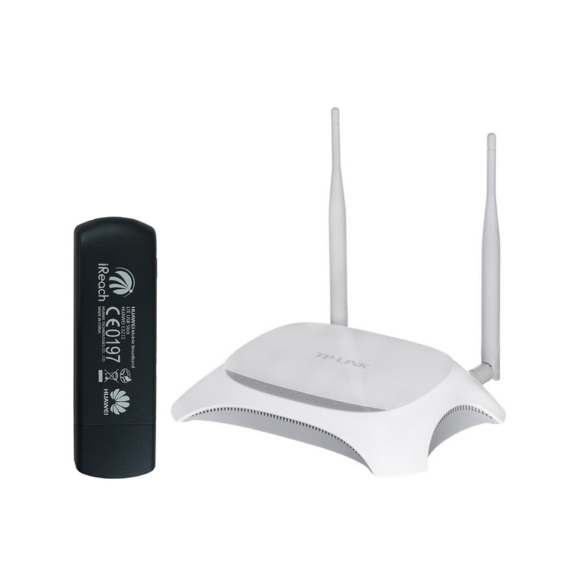 مودم 4G هوآوی مدل E3272 به همراه روتر تی پی- لینک 4GTL MR3420