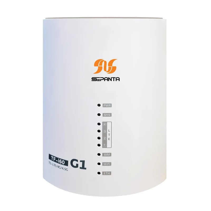 مودم 4G/TD-LTE مدل  مودم 4G/TD-LTE سپنتا مدل TF-i60 G1به همراه سیمکارت و 250 گیگابایت اینترنت سه ماهه