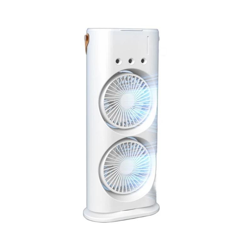 پنکه مه پاش رومیزی شارژی دوقلو مدل Double-ended Spray Fan