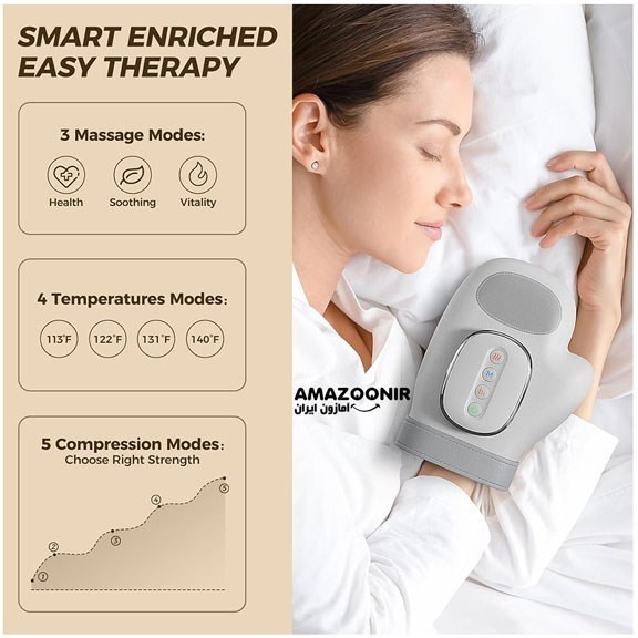 ماساژور دست هوشمند مدل Smart Hand Massager